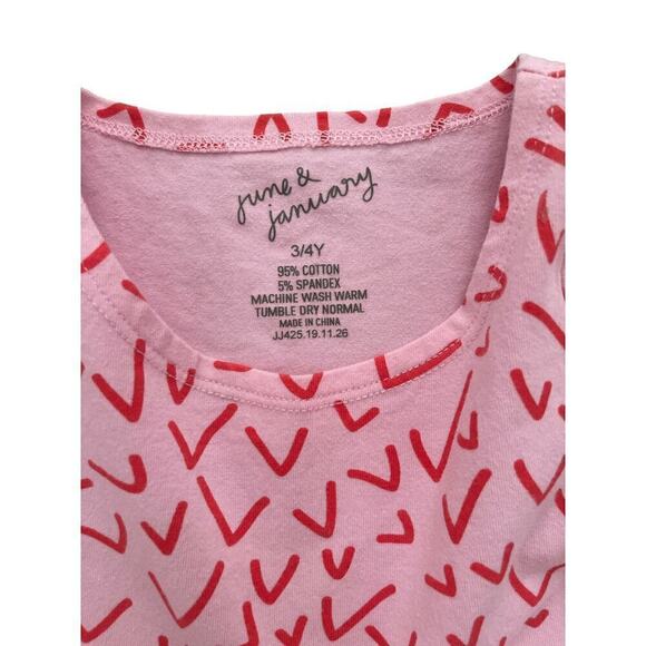 June & January Pink Dress 3 - Picture 2 of 4